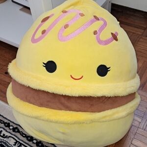 Visconti the Lemon & Chocolate Macaron Squishmallow 16"